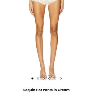 Jaded London Hot pants with feathers and sequins, NWT, size 14